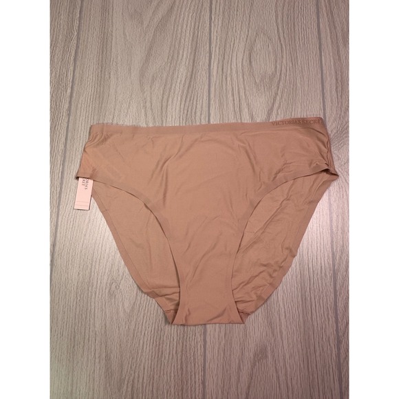 Victoria's Secret Other - Victorias Secret Seamless Bikini Panties Nude Large NEW
